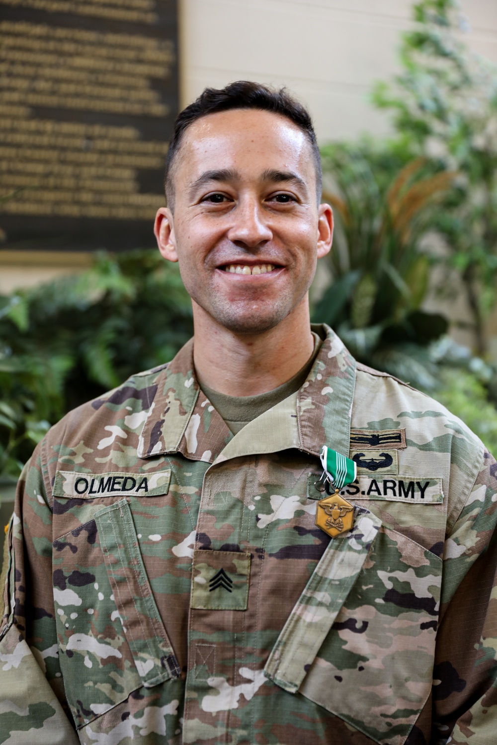 Sgt. Daniel Olmeda awarded Soldier of the Year at 30th Troop Command brigade-level Best Warrior Competition