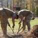 1-502nd Infantry Battalion assist Charles D. Owen Middle School