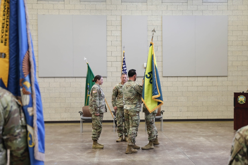 56th Theater Information Operations Group change of responsibility ceremony