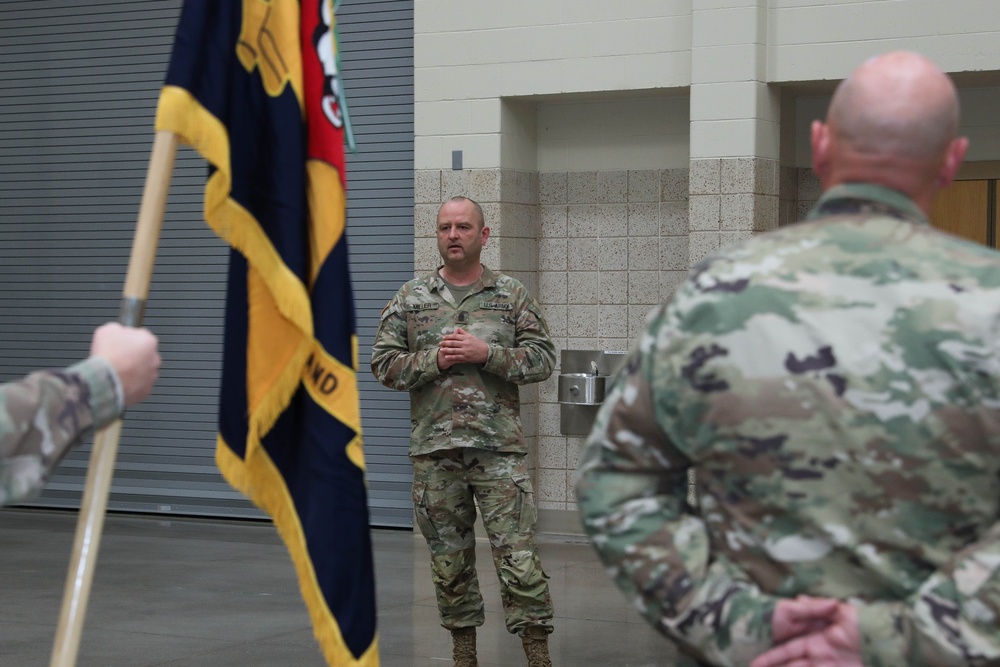 641st Troop Command Battlion Change of Responsibility