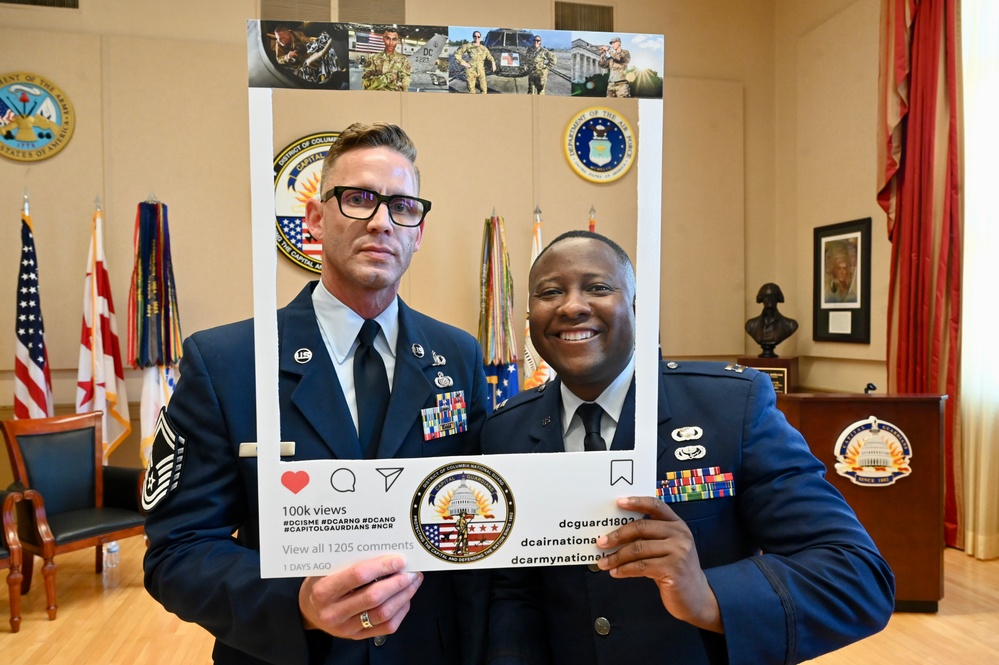 HQ/DCANG-PA promotion ceremony