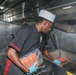 Sailors aboard the USS Howard prepare lunch for the crew in the South China Sea