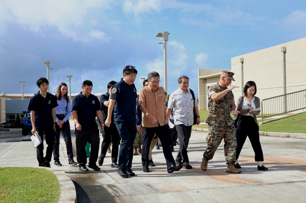 Government of Japan Tours Apra Harbor Clinic