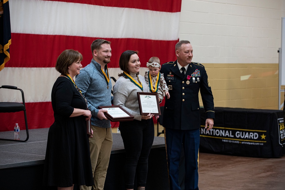 Command Sgt. Maj. Eric Sandland retires after 33 years of service