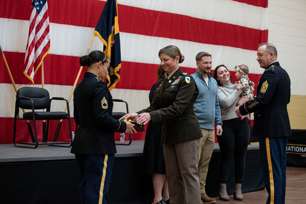 Command Sgt. Maj. Eric Sandland retires after 33 years of service