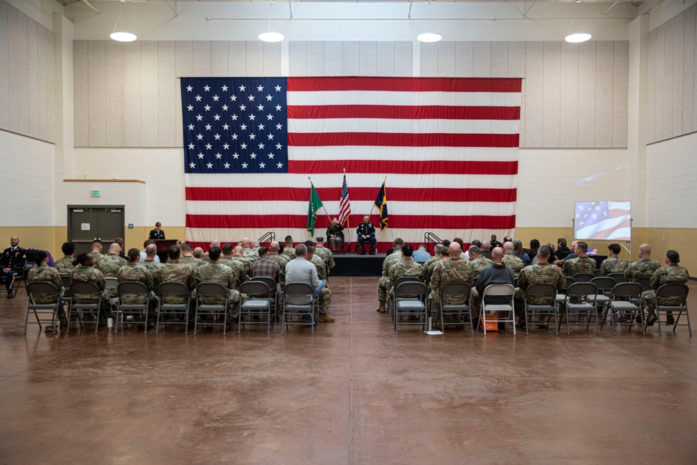 Command Sgt. Maj. Eric Sandland retires after 33 years of service