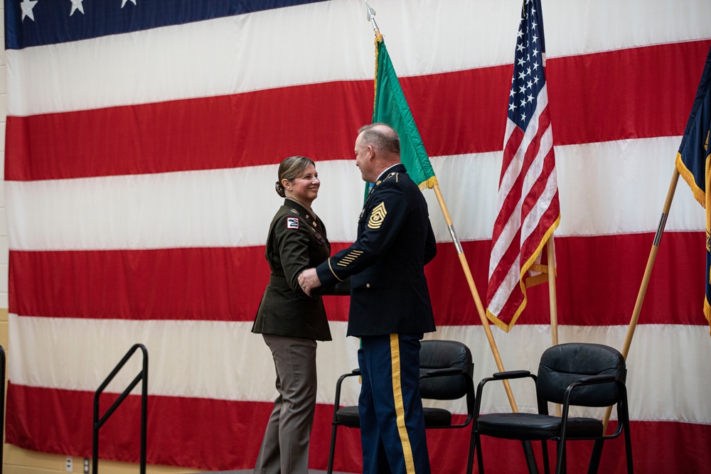 Command Sgt. Maj. Eric Sandland retires after 33 years of service