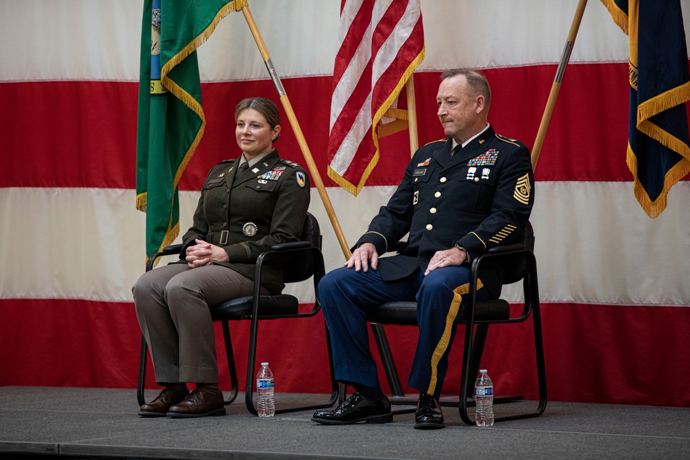 Command Sgt. Maj. Eric Sandland retires after 33 years of service