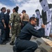 Sailors aboard the USS Howard conduct a small arms gunshoot in the South China Sea