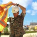 Col. Ernest Govea Prepares to Conduct a Tour of Construction Sites on Marine Corps Base Camp Blaz