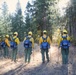 Washington National Guard service members participate in wildfire training