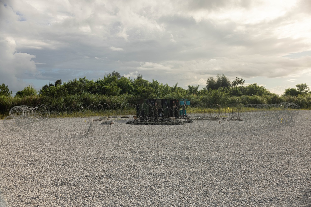 U.S. Marines with 3rd Maintenance Battalion prepare for a battalion field exercise