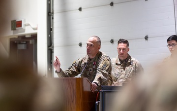 1-297th Infantry Battalion changes command, honors Lt. Col. Bushatz