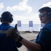 USS George Washington qualifies Sailors during small arms shoot
