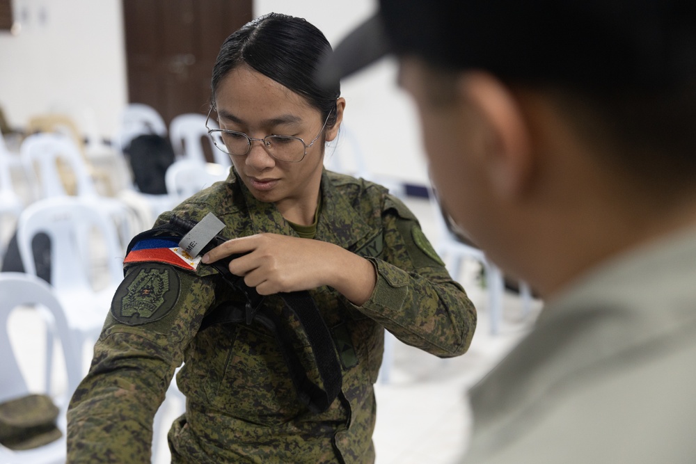 Philippines, U.S. Tactical Combat Casualty Care training