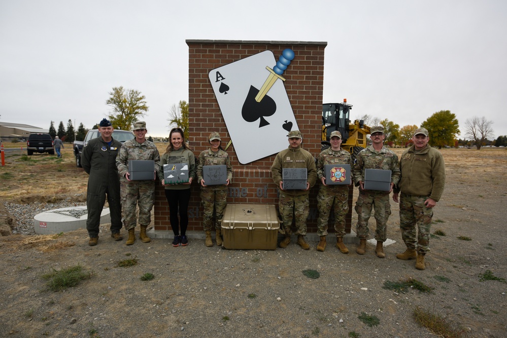 141st Air Refueling Wing buries time capsule