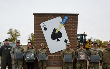 141st Air Refueling Wing buries time capsule