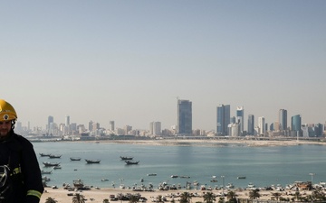 Air MEDEVAC drill at King Hamad University Hospital