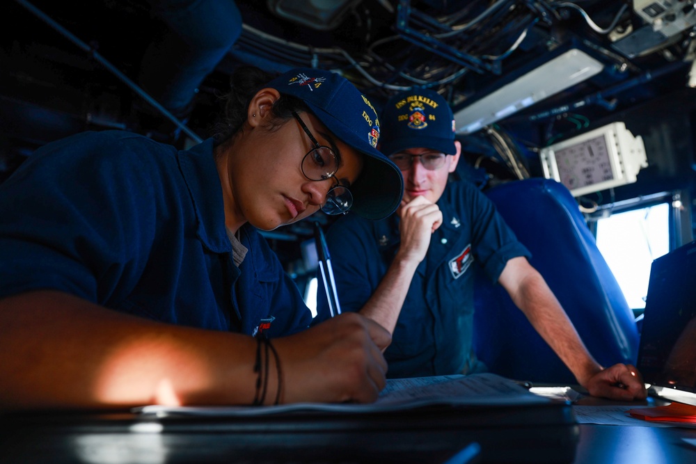 USS Bulkeley completes a Replenishment at Sea