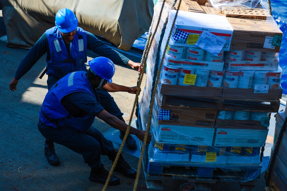 USS Bulkeley completes a Replenishment at Sea