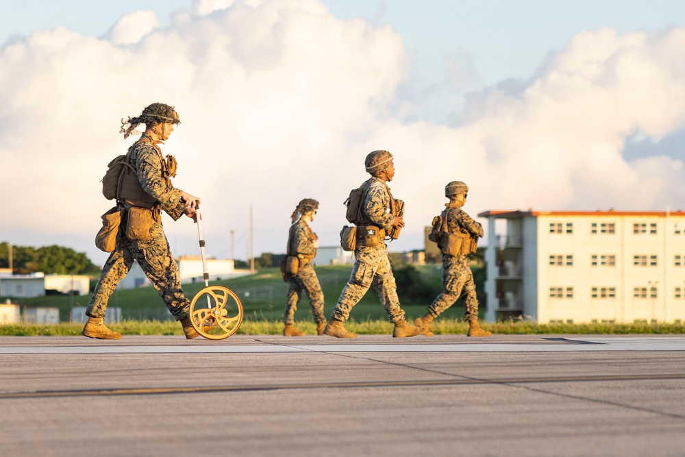 MWSS-172 Marines conduct flight line after attack training