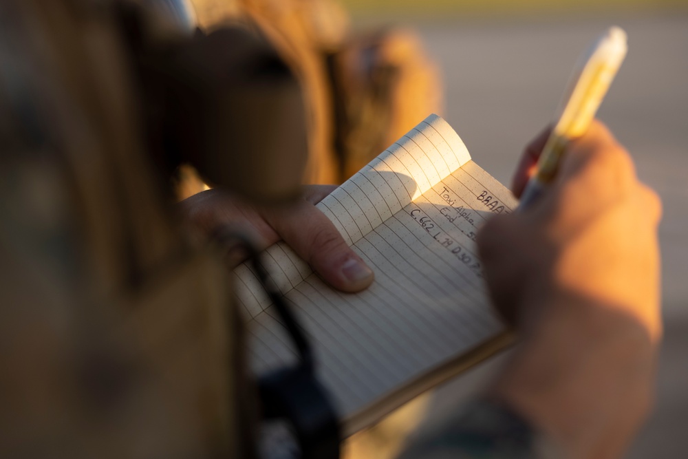 MWSS-172 Marines conduct flight line after attack training