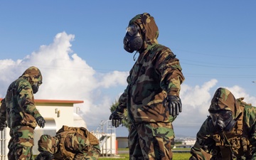 MWSS-172 Marines conduct flight line after attack training