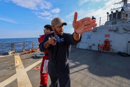 USS Arleigh Burke Security Reaction Force Training