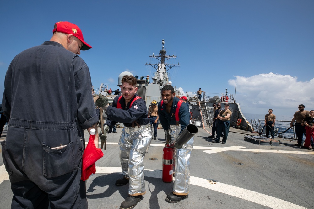 O'Kane conducts routine operations