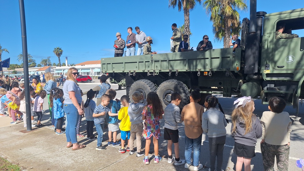 NMCB1 supports DGF 2024 Homecoming Parade