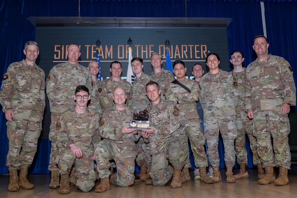 51st FW hosts 3rd Quarter Awards ceremony