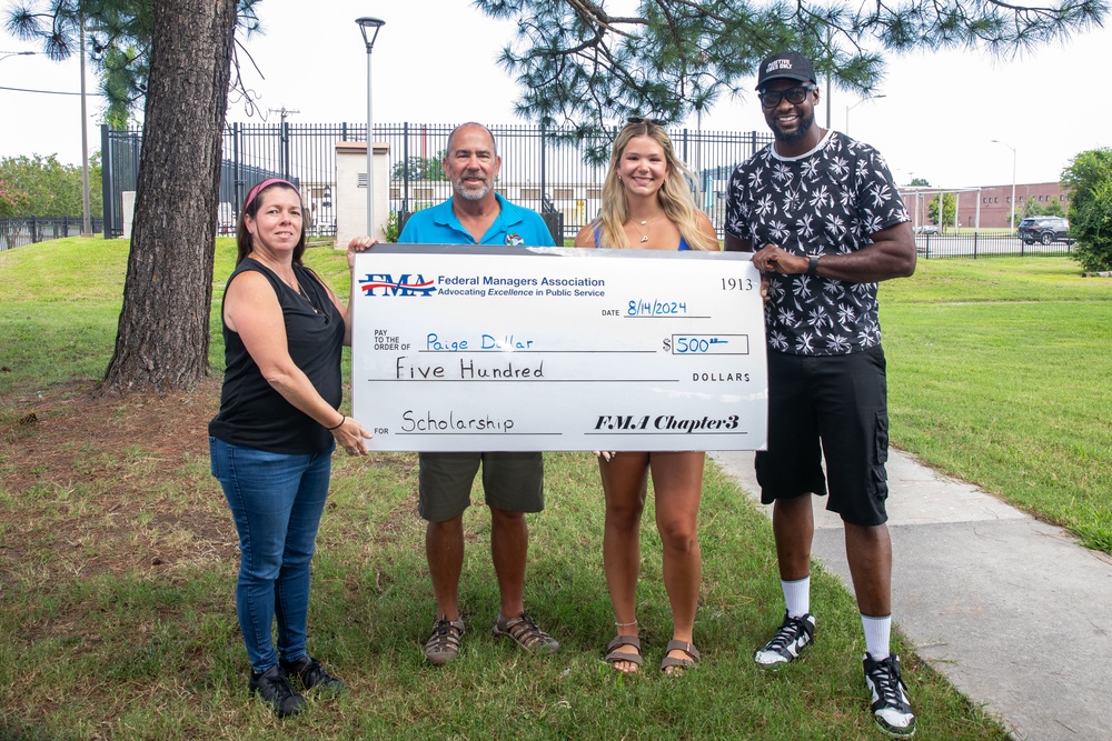 Paige Dollar Receives Norfolk Naval Shipyard Federal Managers Association Scholarship