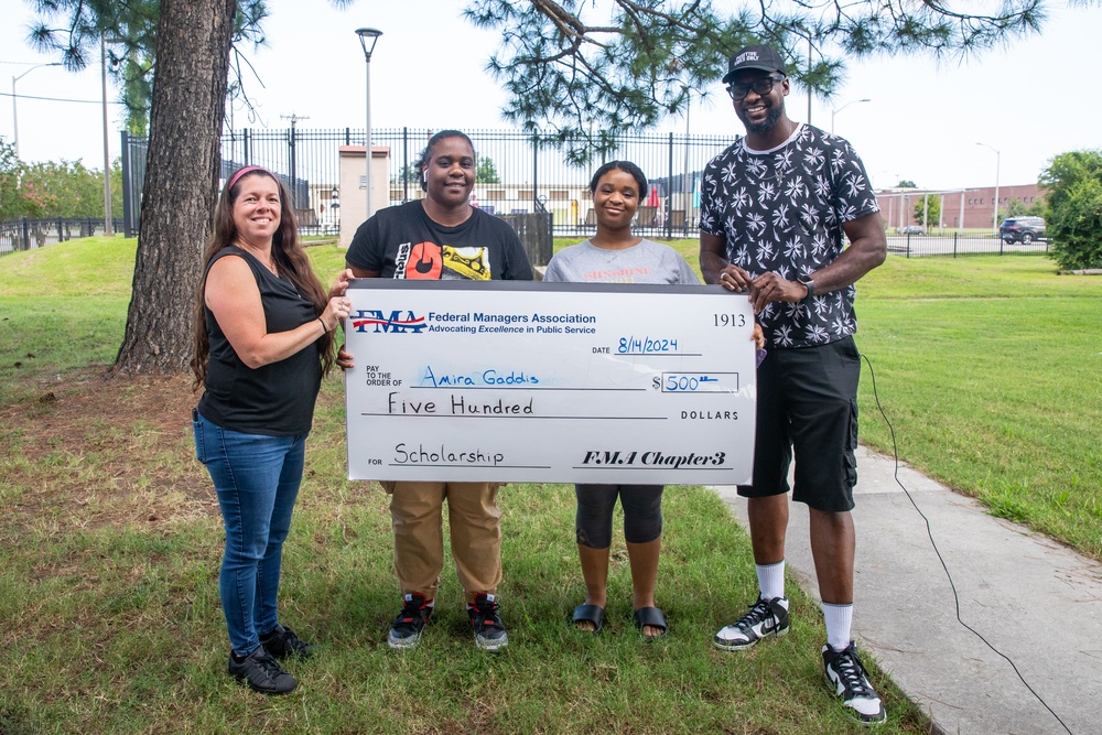 Amira Gaddis Receives Norfolk Naval Shipyard Federal Managers Association Scholarship