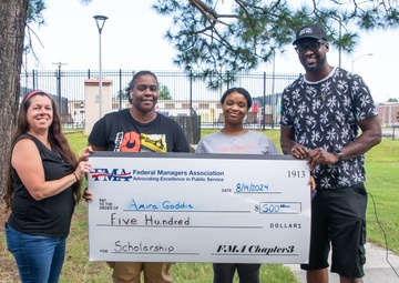 Amira Gaddis Receives Norfolk Naval Shipyard Federal Managers Association Scholarship