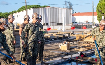 NMCB 1 STT Concrete Placement