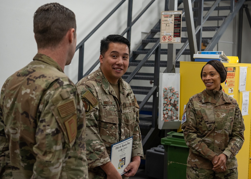 ReaDy Airman of the Week: 100th OSS Airman recognized