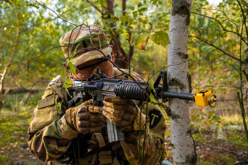 Task Force Wagonmaster conducts Spur Ride in Poland