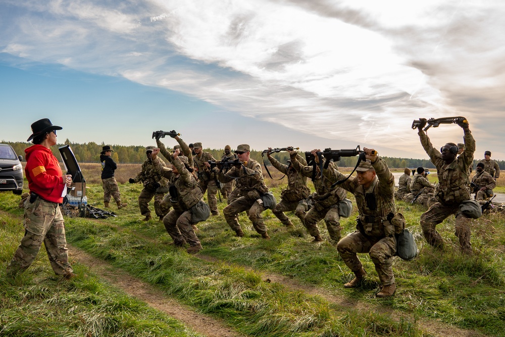 Task Force Wagonmaster conducts Spur Ride in Poland