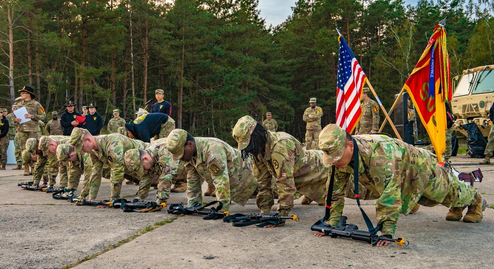 Task Force Wagonmaster conducts Spur Ride in Poland