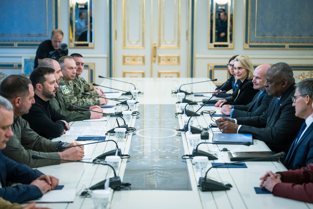 SECDEF Visit to Kyiv, Ukraine