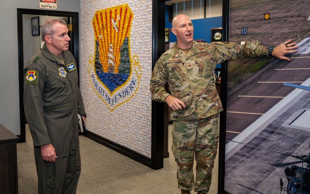 18th Air Force Commander visits MacDill AFB