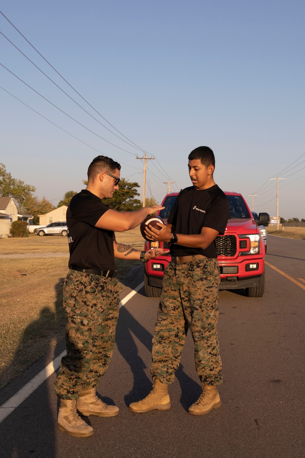 Deer Creek High School dedicates and renames football stadium in honor of fallen Marine