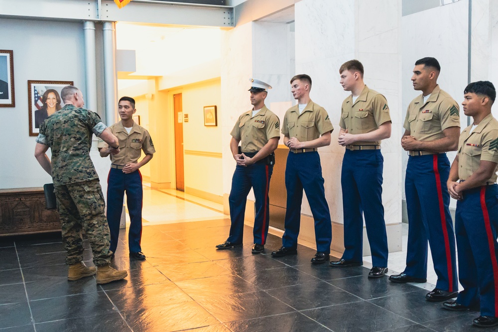 Task Force 61/2 command visits U.S. Embassy in Nicosia