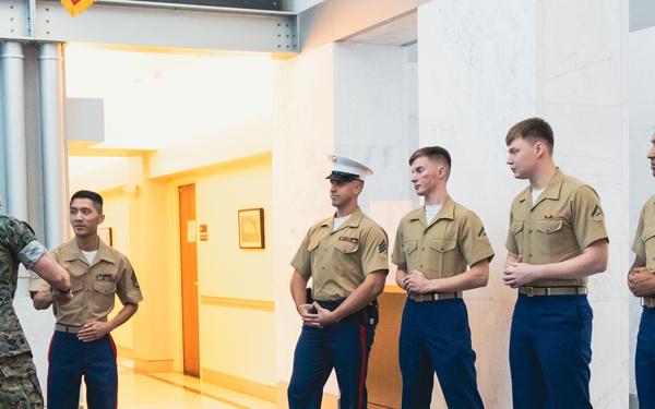 Task Force 61/2 command visits U.S. Embassy in Nicosia