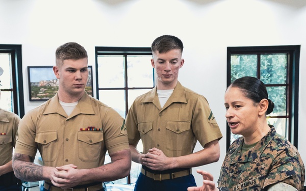 Task Force 61/2 command visits U.S. Embassy in Nicosia