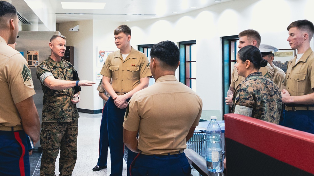 Task Force 61/2 command visits U.S. Embassy in Nicosia