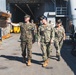 Task Force 61/2 command visits the USS Oak Hill