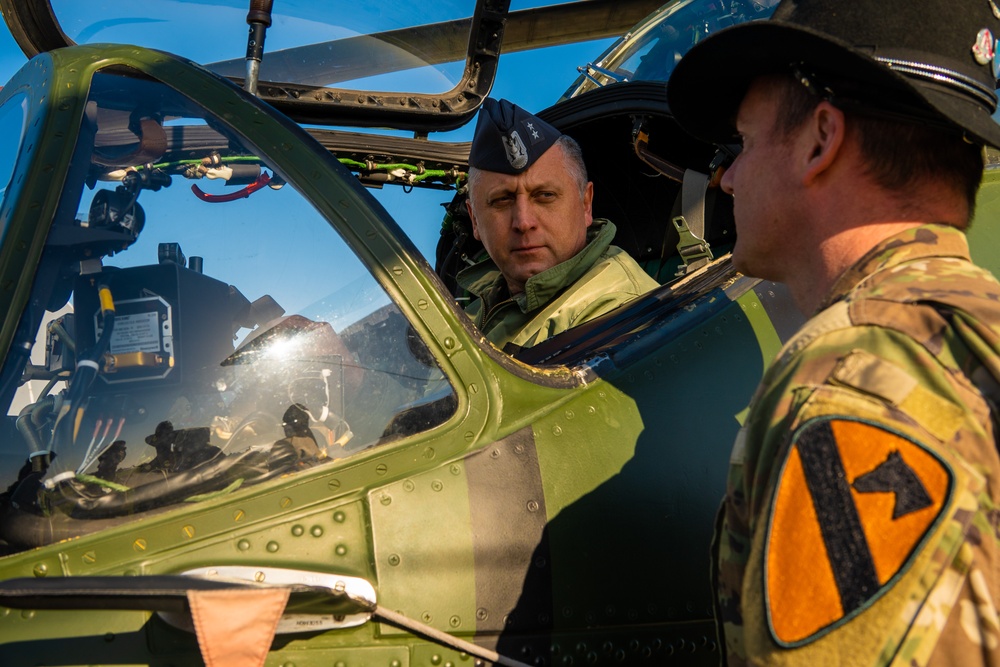 U.S. Army aviators join Polish Soldiers in Allied Aviation 24