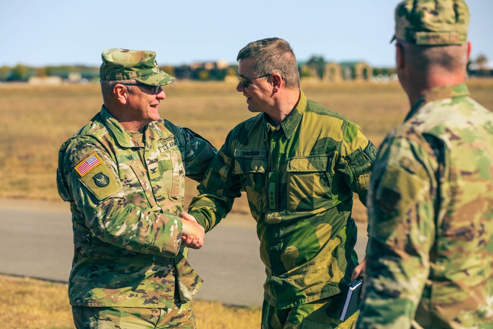 Norwegian Ambassador to the U.S. Visits Camp Ripley