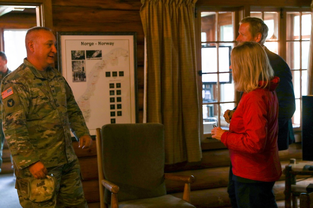 Norwegian Ambassador to the U.S. Visits Camp Ripley